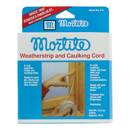 Frost King Frost King Mortite Gray Silicone Caulking Cord For Gaps and Openings 45 ft. L X 0.12 in. F4